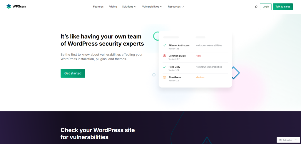 WPScan Security